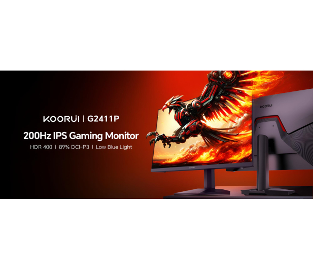 KOORUI G2411P IPS 200Hz 1ms - 1365769 - zdjęcie 9